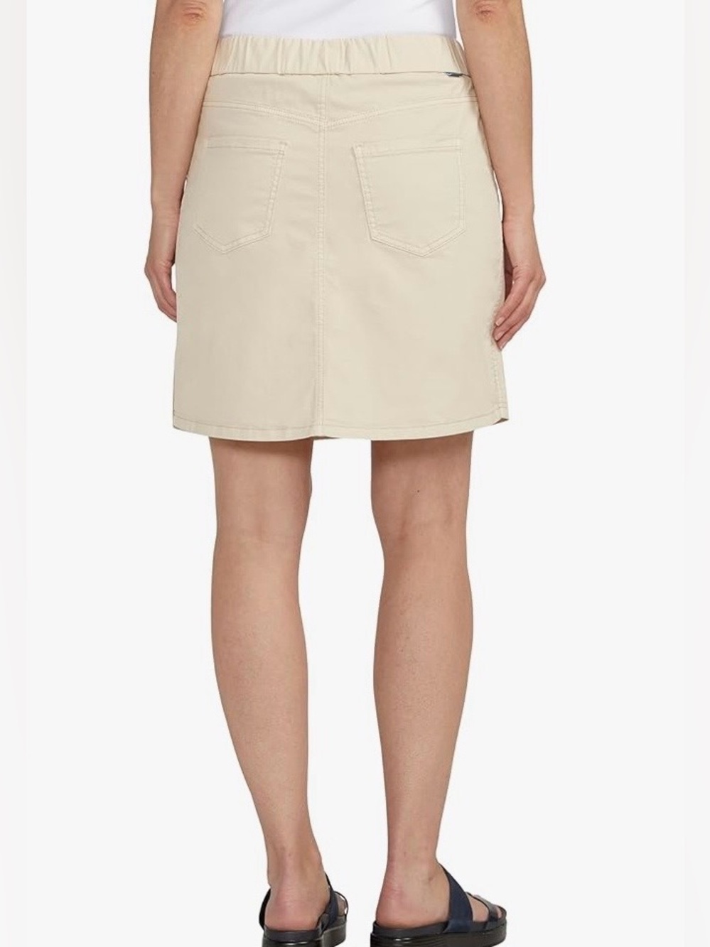 JAG Jeans On The Go Mid-Rise Skorts duo Sz 10 - Picture 14 of 15